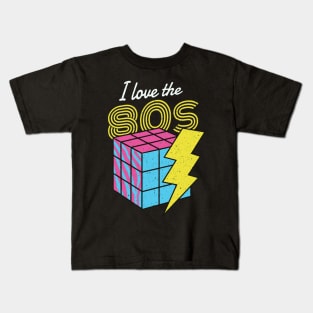 I Love The Eighties Kids T-Shirt